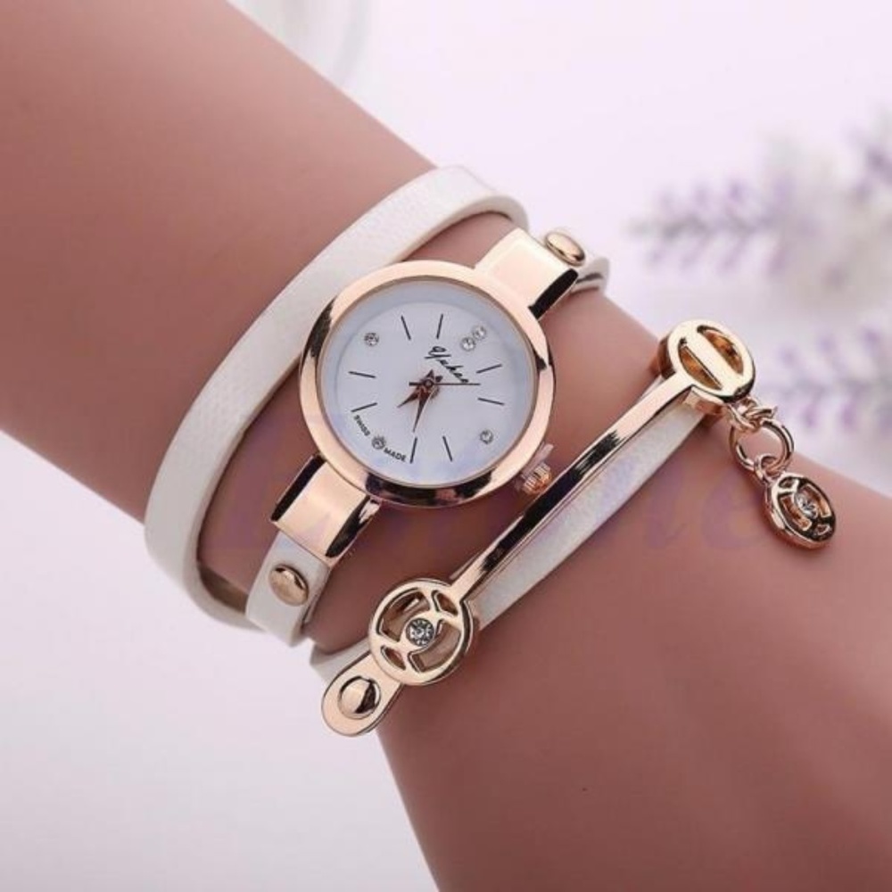 New Women's Pendant Watches with Leather Band